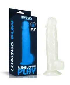 Светящийся в темноте фаллоимитатор ""Lumino Play" 21см 