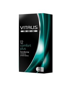 Презервативы анатомические Vitalis Comfort Plus, 12 шт 