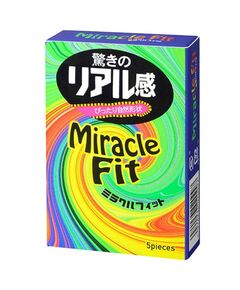 Презервативы Sagami Miracle Fit латексные, анатомическая форма 5шт. 