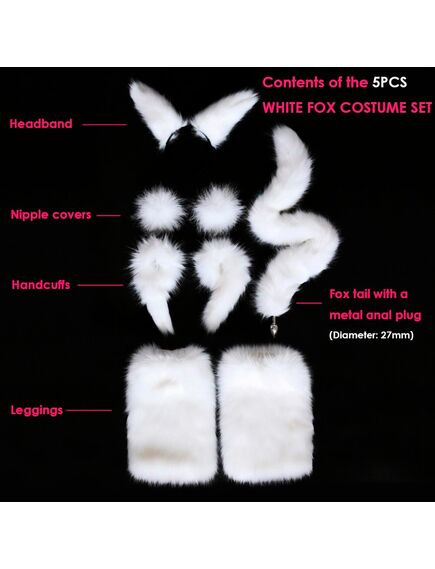 Касплей костюм "Мифическая лисичка" S/M , изображение 5