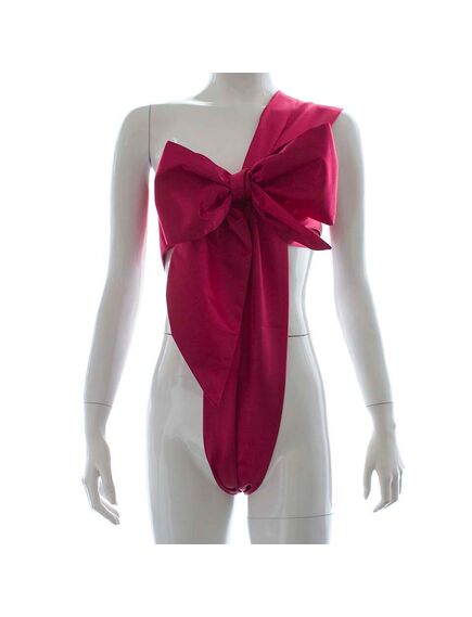 Повязка на тело красная (бант) 