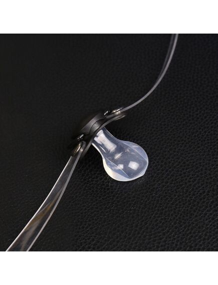 Кляп соска на силиконовых ремешках 