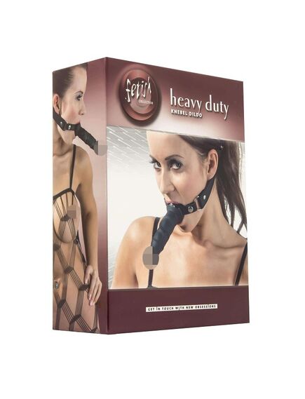 Кляп с наружным фаллоимитатором Knebel mit Dildo , изображение 2