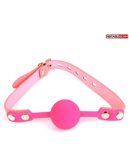 Кляп-шар розового цвета , изображение 2