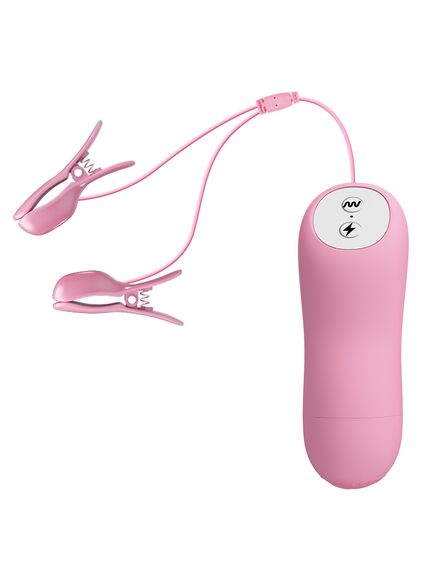 Зажимы на соски с электростимуляцией "Romantic Wave" , изображение 2