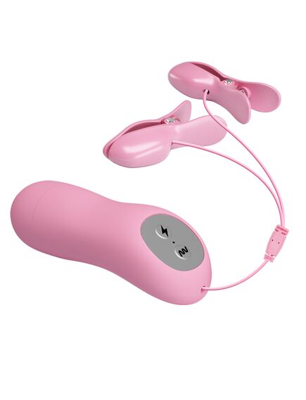 Зажимы на соски с электростимуляцией "Romantic Wave" , изображение 3