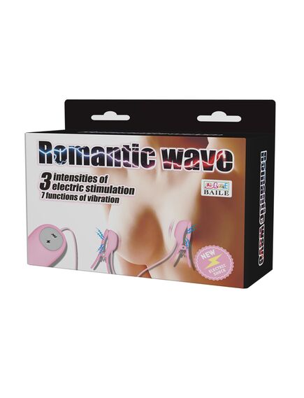 Зажимы на соски с электростимуляцией "Romantic Wave" , изображение 9