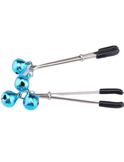 Зажимы на соски с голубым колокольчиком , изображение 2