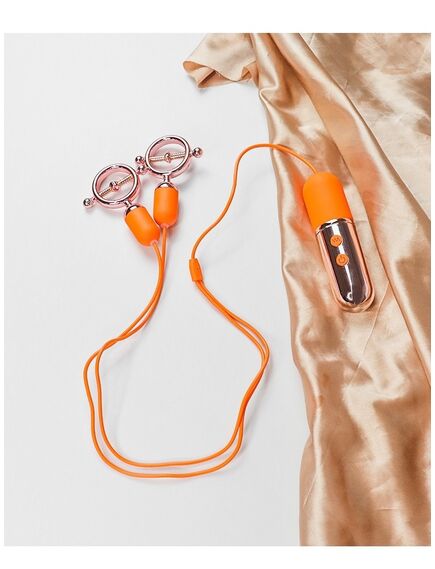 Зажимы для сосков с вибрацией FORBIDDEN LOCK , изображение 7