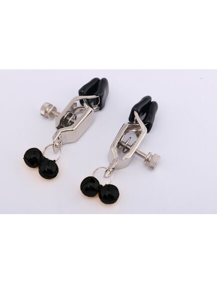 Зажимы на соски черные 