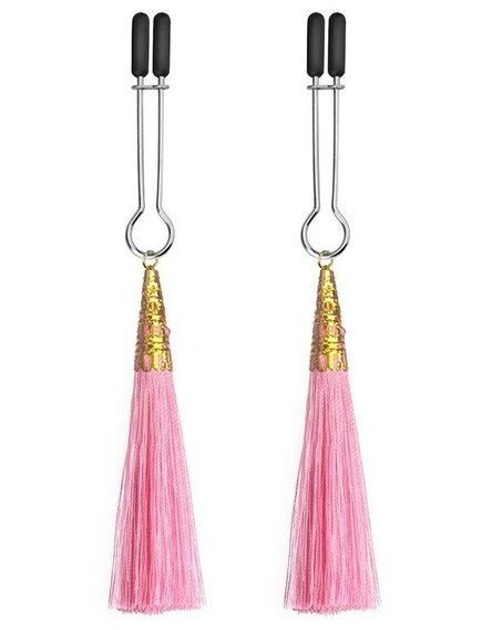 Зажимы на соски с кисточками 