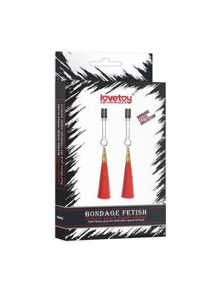 Зажимы на соски с кисточками , изображение 4