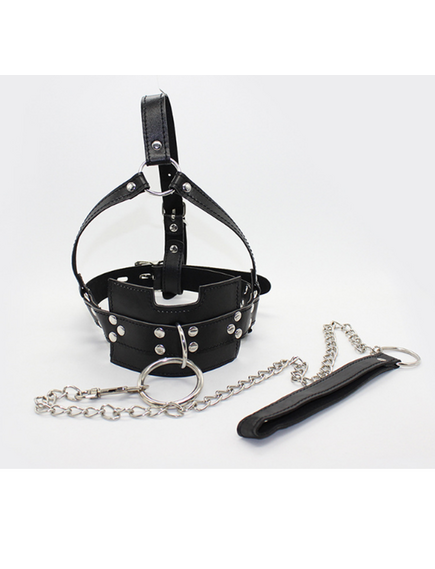 Силиконовый кляп-шлем , изображение 2