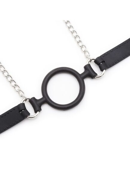 Кляп кольцо с зажимами на соски , изображение 2