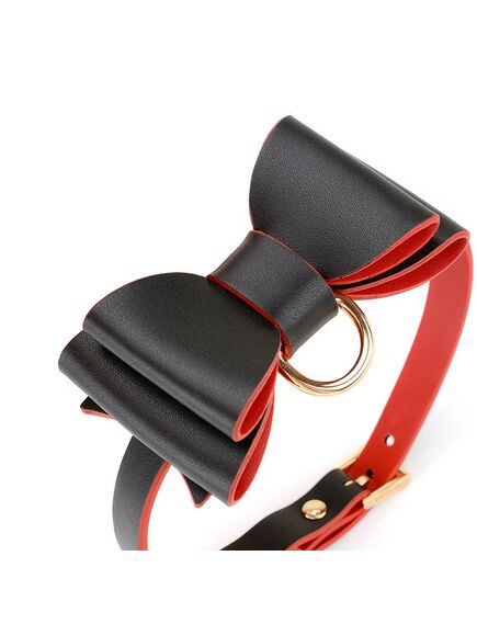 Ошейник с бантиком и поводком , изображение 2