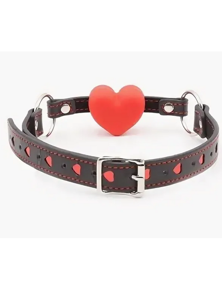 Кляп силиконовый сердечко , изображение 2