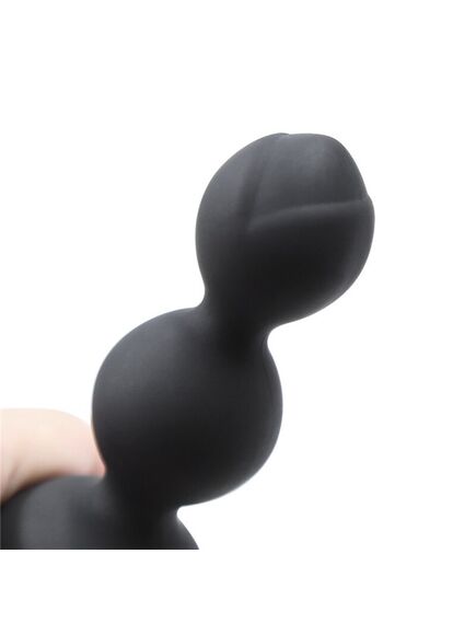 Кляп-страпон силиконовый елочка 10см , изображение 5