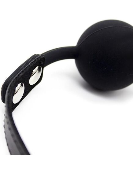 Кляп-шар черного цвета , изображение 3