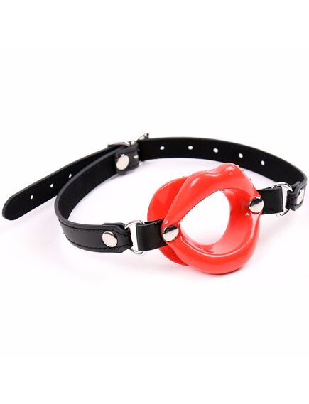 Кляп-расширитель в виде красных силиконовых губ , изображение 2