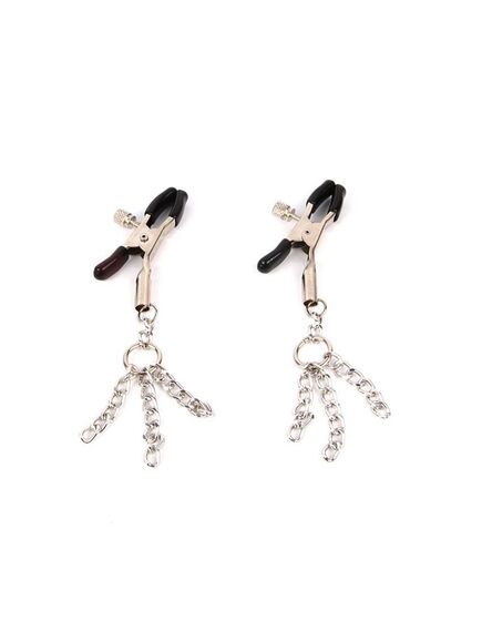 Зажимы на соски с подвесками 