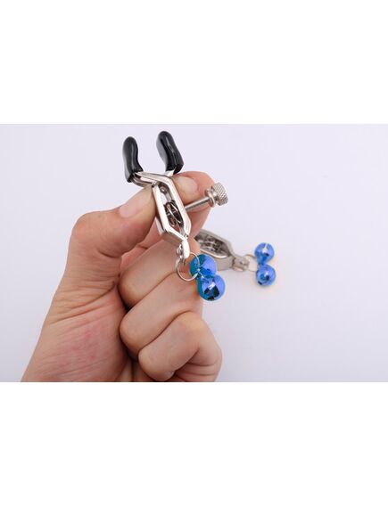 Зажимы на соски голубые , изображение 6