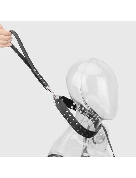 Ошейник с шипами и поводком , изображение 2