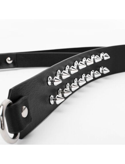 Ошейник с шипами и поводком , изображение 4