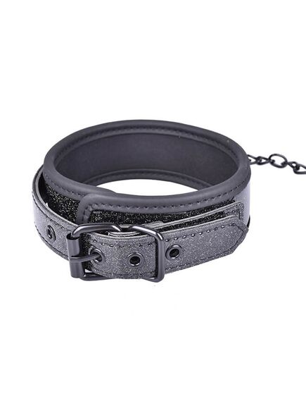 Глянцевы ошейник с поводком , изображение 3