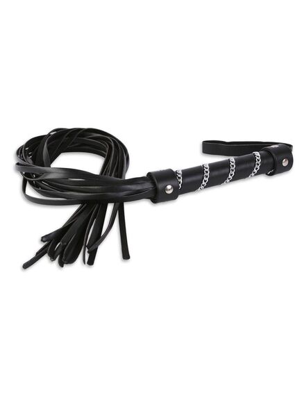 Плеть-многохвостка с витой рукояткой - 87 см. 