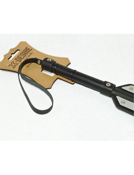 Шлепалка из натуральной кожи с вставками под металл , изображение 3