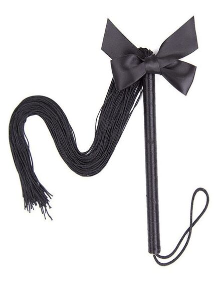 Плеть флоггер из нитей с бантом 