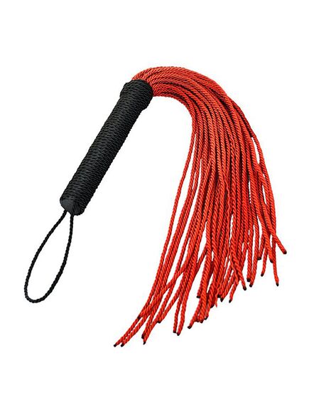 Флоггер из веревки, красный 