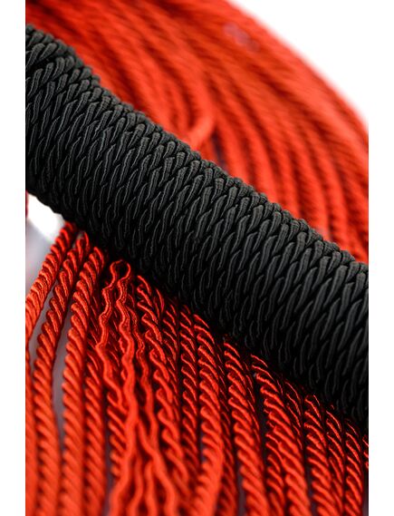 Флоггер из веревки, красный , изображение 3