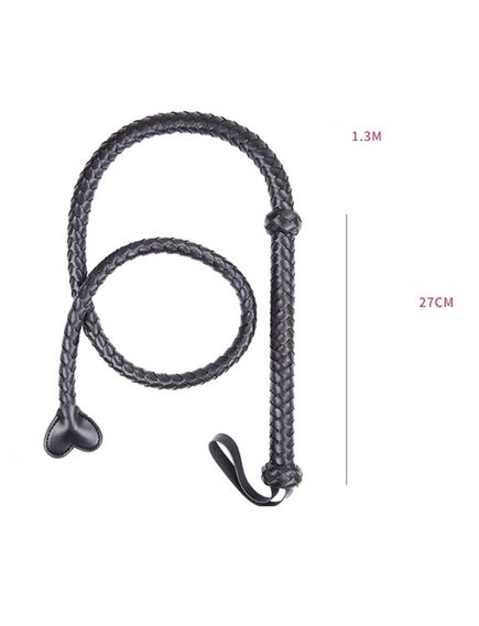 Кнут черный 130см , изображение 2