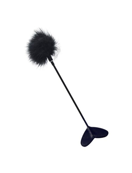 Стек черный с пушком 42см 