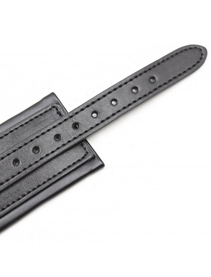 Черные мягкие наручники , изображение 3