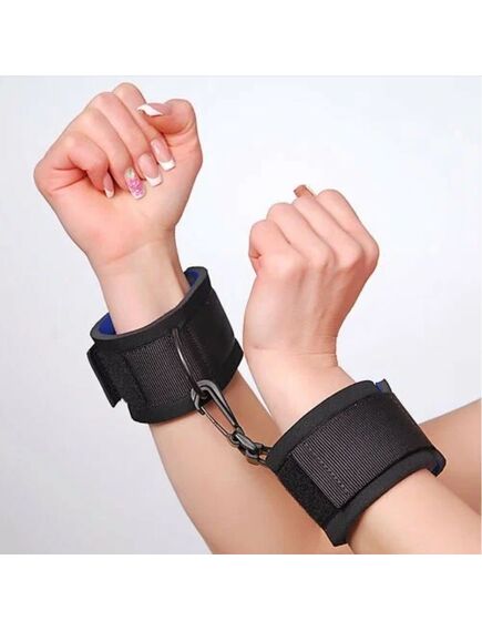 Наручники Sitabella, на липучках, черный , изображение 2