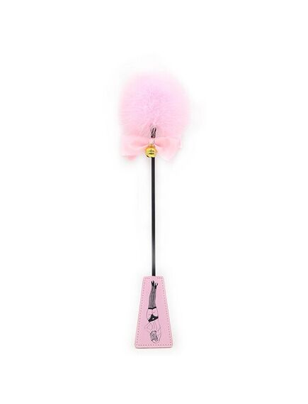 Розовый стек-щекоталка 45 см 