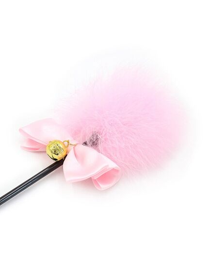 Розовый стек-щекоталка 45 см , изображение 3