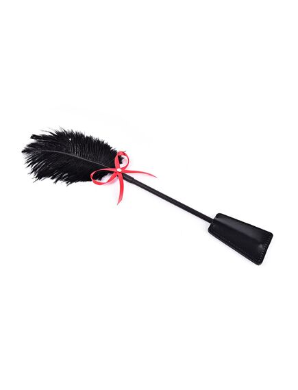 Черный стек-щекоталка 35 см , изображение 5