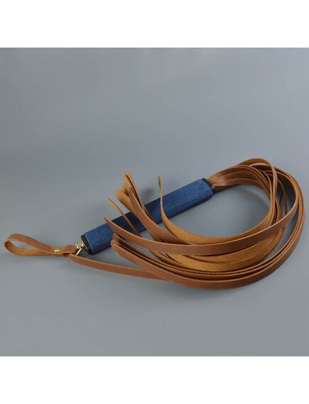 Плеть Дикий Запад, с плоскоовальной рукоятью, 60 см , изображение 2