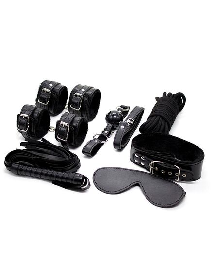 БДСМ набор 7 предметов, черный 