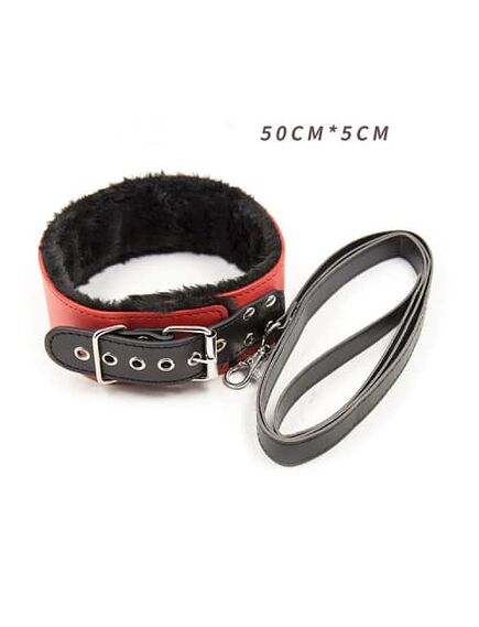 БДСМ набор 7 предметов черно-красный , изображение 4