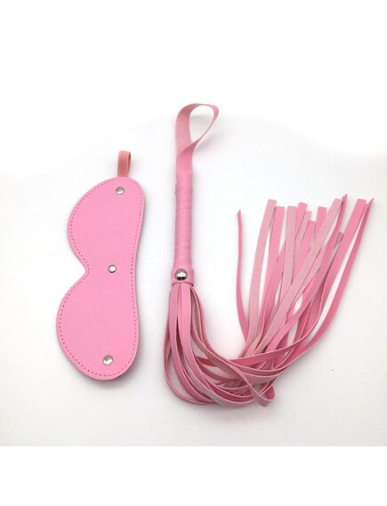 БДСМ набор 9 предметов, розовый , изображение 3