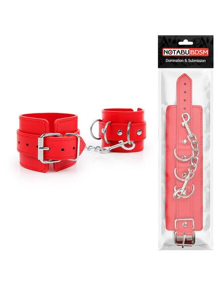 Наручники красного цвета 