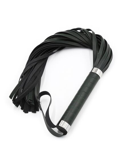 Флоггер черный эко-кожа , изображение 2
