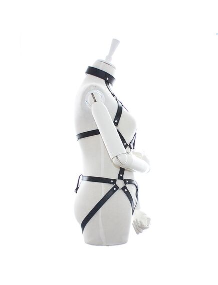 Портупея на все тело искусственная , изображение 4