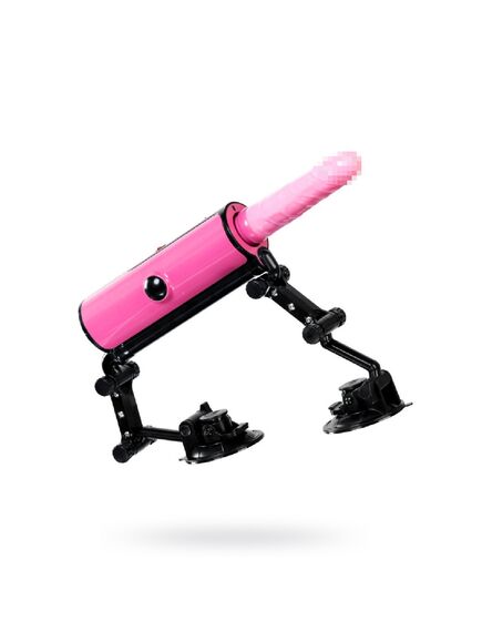 Компактная секс-машина розовая X3 с пультом Д/У , изображение 3