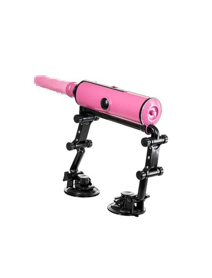 Компактная секс-машина розовая X3 с пультом Д/У , изображение 5