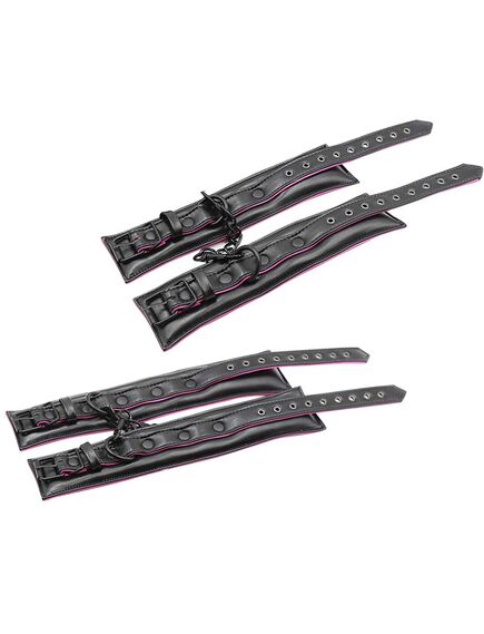 Наручники из искусственной глянцевой кожи , изображение 5